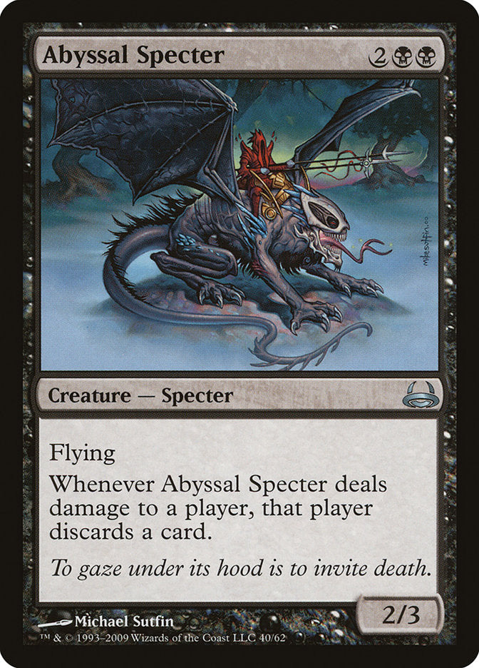Abyssal Specter [Duel Decks: Divine vs. Demonic] | Play N Trade Winnipeg