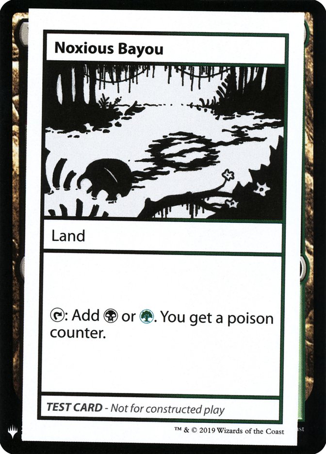 Noxious Bayou [Mystery Booster Playtest Cards] | Play N Trade Winnipeg