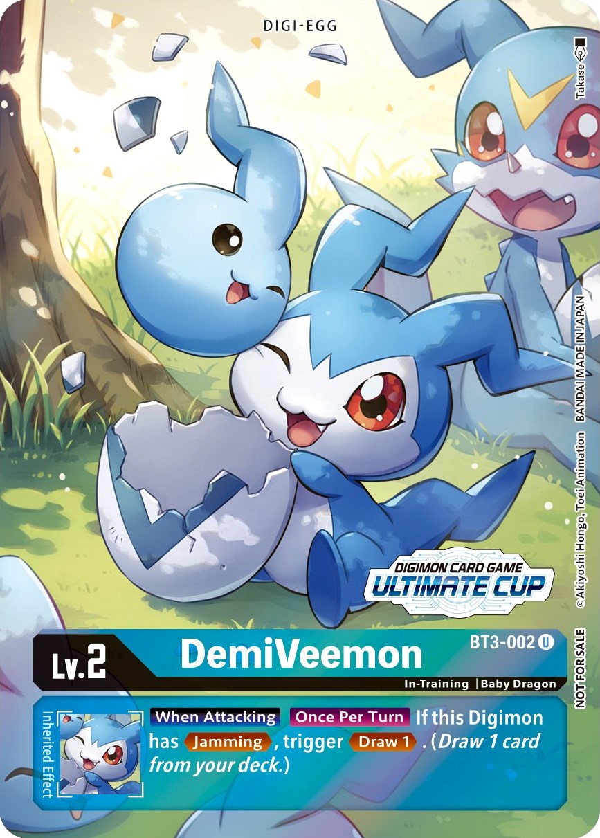 DemiVeemon [BT3-002] (April Ultimate Cup 2022) [Release Special Booster Promos] | Play N Trade Winnipeg