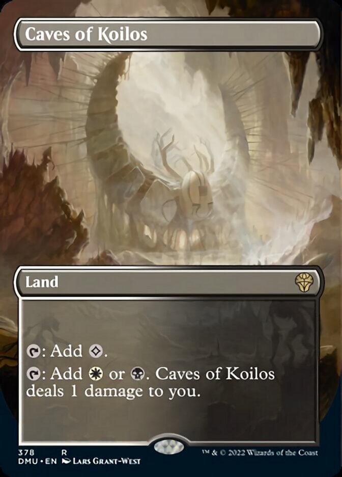 Caves of Koilos (Borderless Alternate Art) [Dominaria United] | Play N Trade Winnipeg