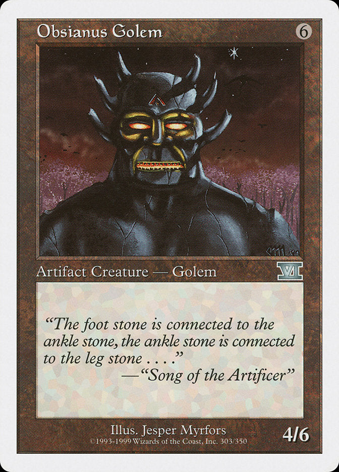 Obsianus Golem [Classic Sixth Edition] | Play N Trade Winnipeg