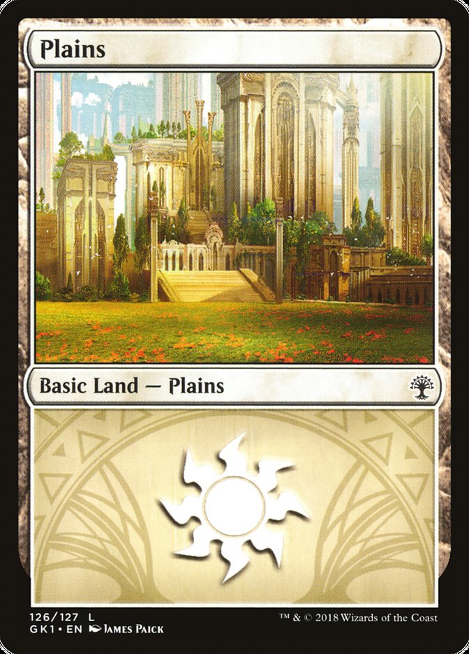 Plains (126) [Guilds of Ravnica Guild Kit] | Play N Trade Winnipeg