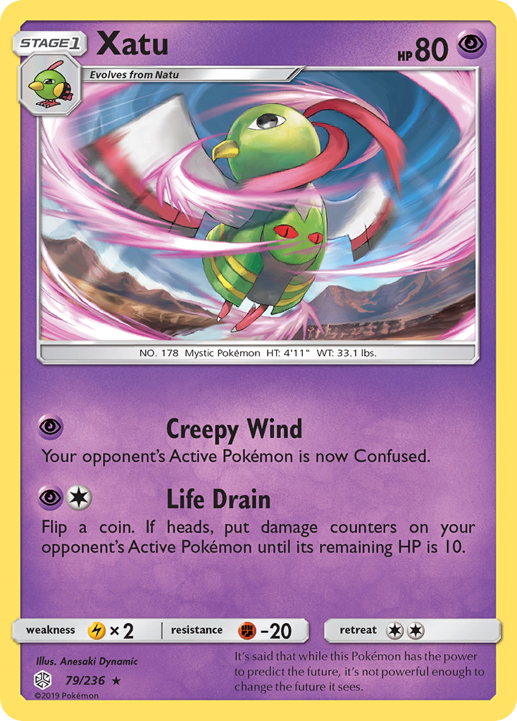 Xatu (79/236) [Sun & Moon: Cosmic Eclipse] | Play N Trade Winnipeg