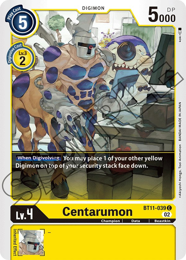 Centarumon [BT11-039] [Dimensional Phase] | Play N Trade Winnipeg