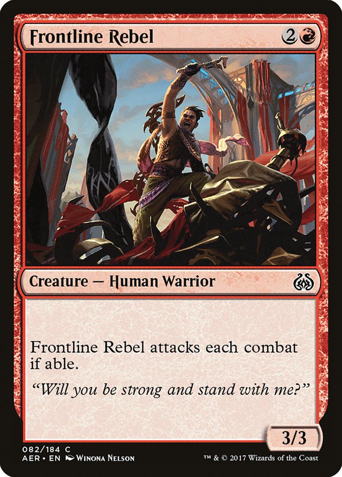 Frontline Rebel [Aether Revolt] | Play N Trade Winnipeg