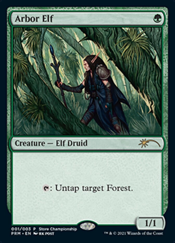 Arbor Elf [Wizards Play Network 2021] | Play N Trade Winnipeg