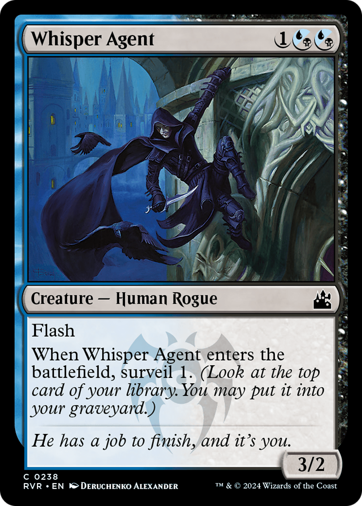 Whisper Agent [Ravnica Remastered] | Play N Trade Winnipeg