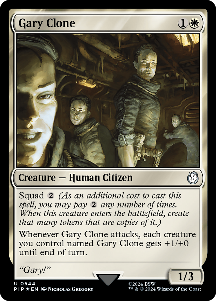 Gary Clone (Surge Foil) [Fallout] | Play N Trade Winnipeg