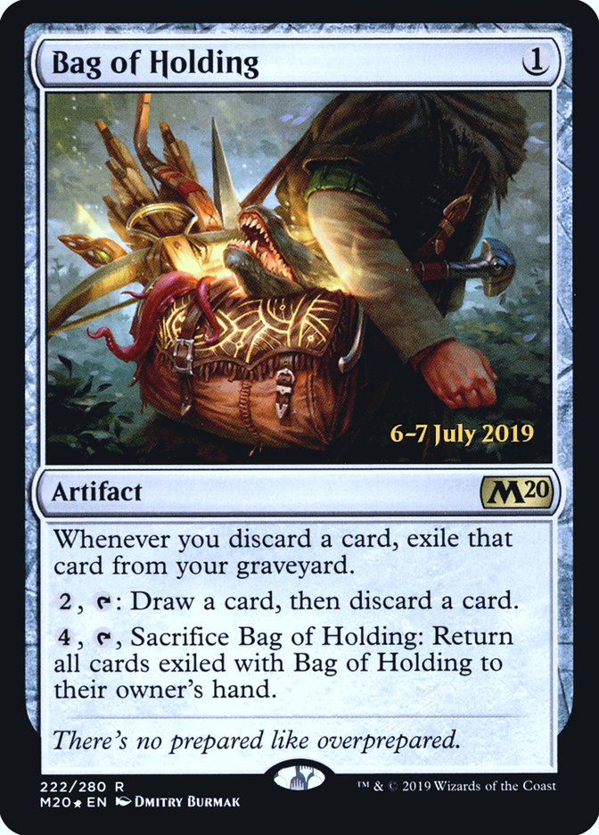 Bag of Holding  [Core Set 2020 Prerelease Promos] | Play N Trade Winnipeg