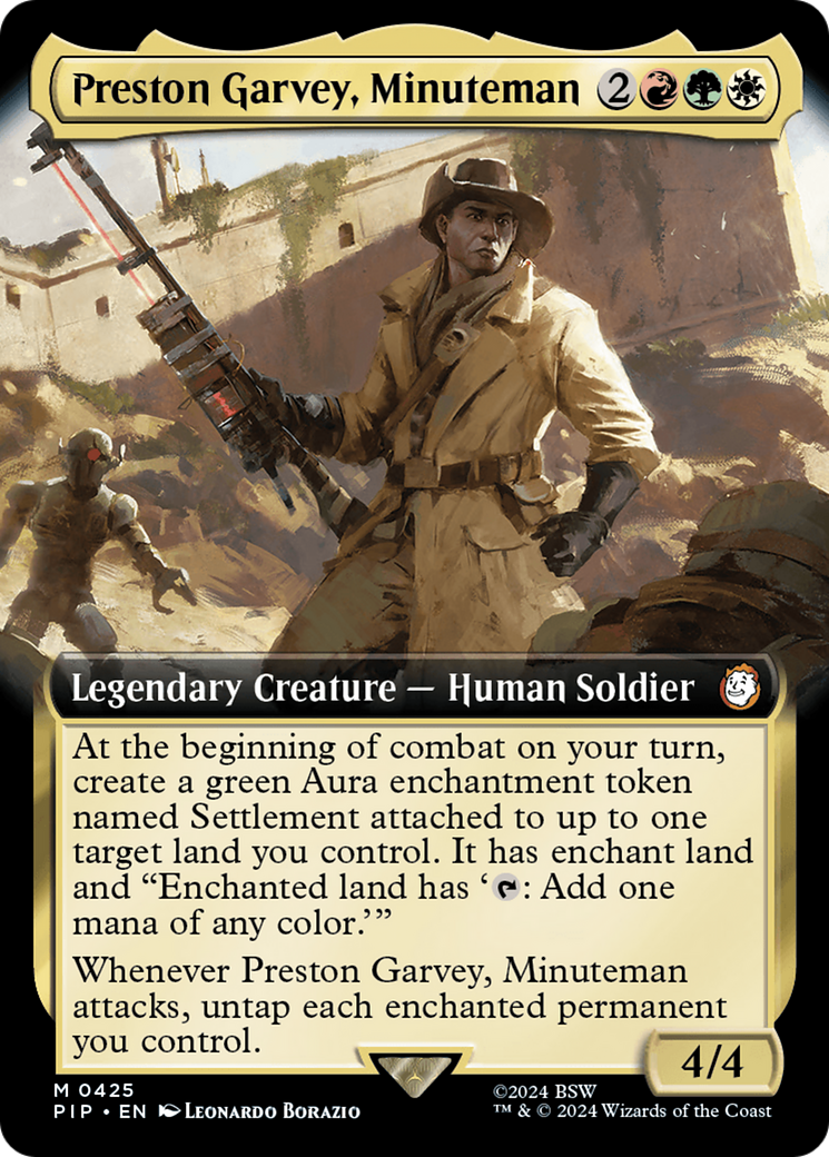 Preston Garvey, Minuteman (Extended Art) [Fallout] | Play N Trade Winnipeg