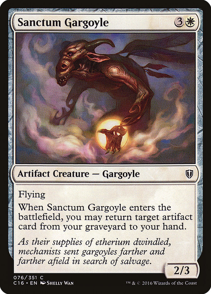 Sanctum Gargoyle [Commander 2016] | Play N Trade Winnipeg