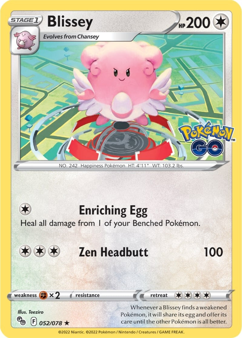 Blissey (052/078) [Pokémon GO] | Play N Trade Winnipeg