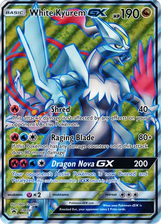 White Kyurem GX (SM141) (Jumbo Card) [Sun & Moon: Black Star Promos] | Play N Trade Winnipeg