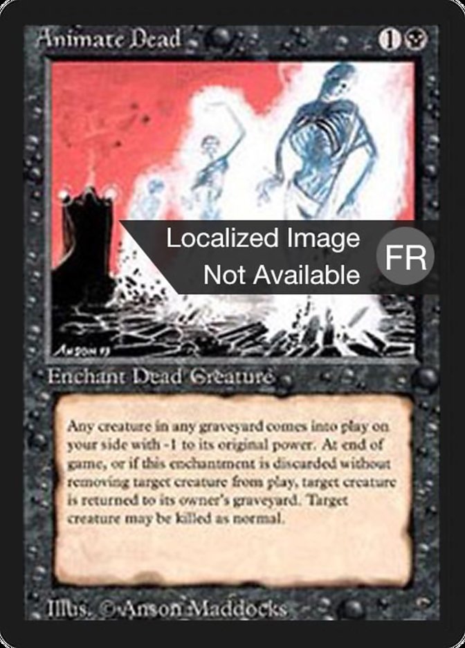 Animate Dead [Foreign Black Border] | Play N Trade Winnipeg