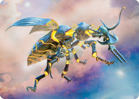 Zabaz, the Glimmerwasp Art Card [Modern Horizons 2 Art Series] | Play N Trade Winnipeg