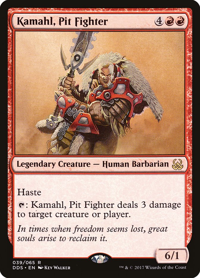 Kamahl, Pit Fighter [Duel Decks: Mind vs. Might] | Play N Trade Winnipeg