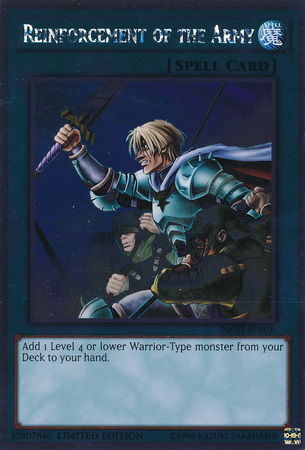 Reinforcement of the Army [NKRT-EN026] Platinum Rare | Play N Trade Winnipeg