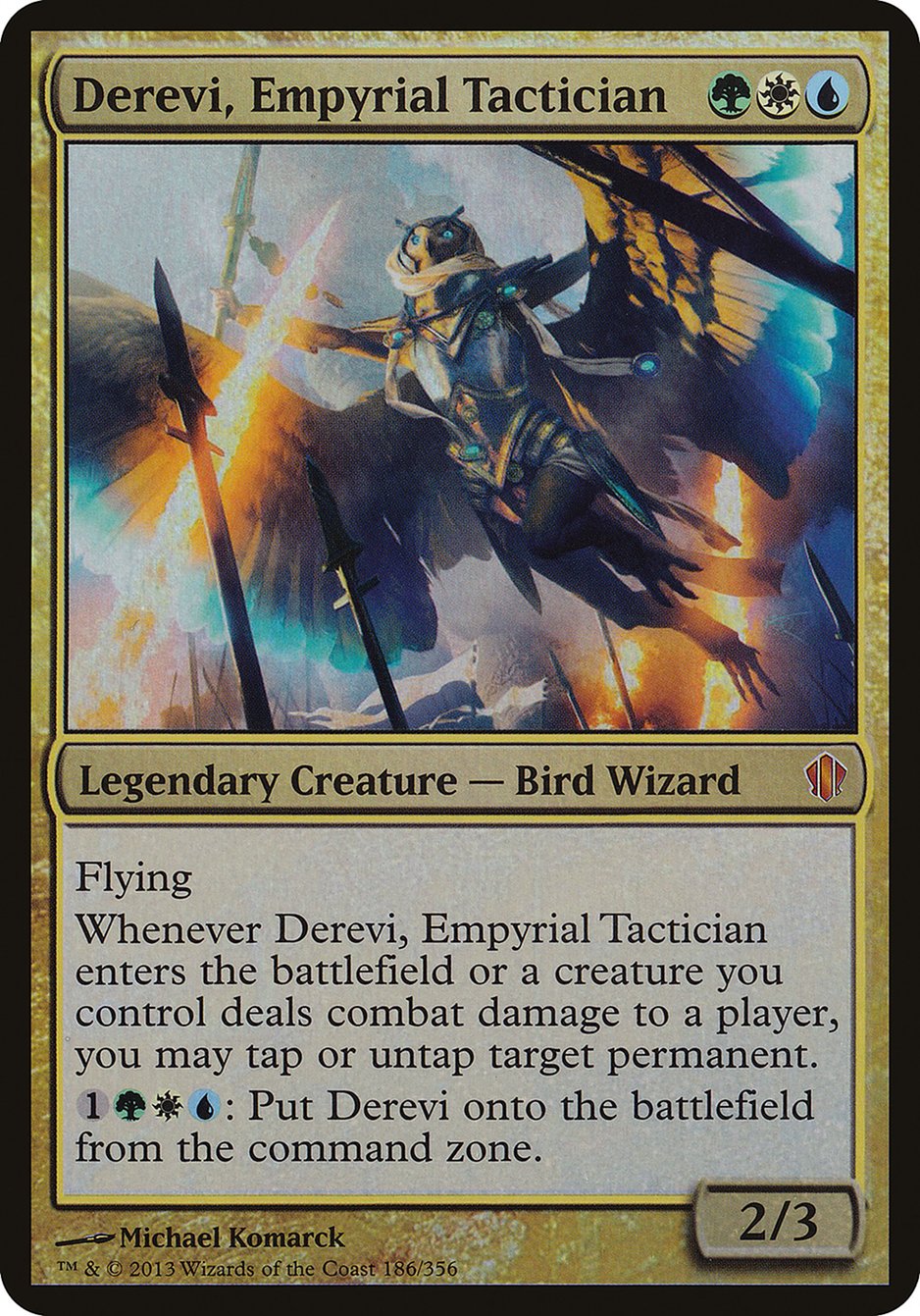 Derevi, Empyrial Tactician (Oversized) [Commander 2013 Oversized] | Play N Trade Winnipeg