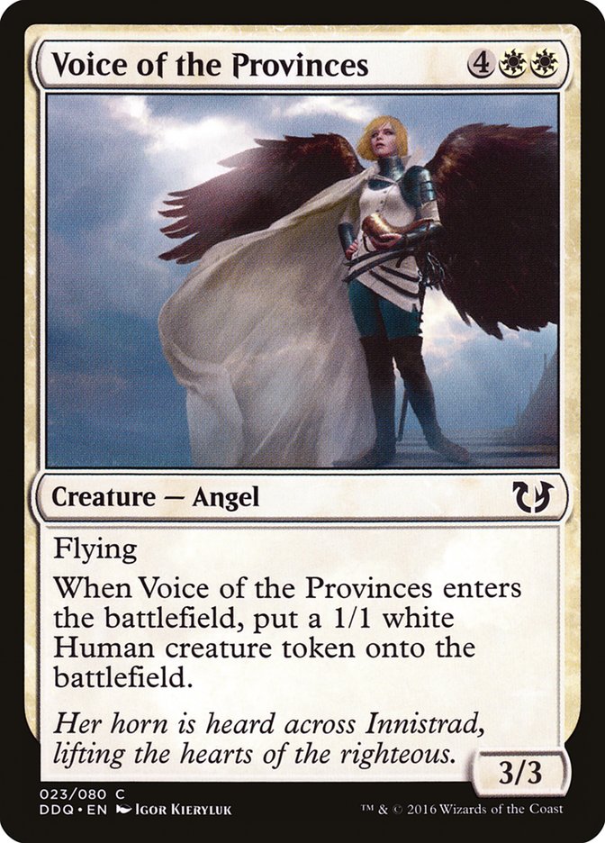 Voice of the Provinces [Duel Decks: Blessed vs. Cursed] | Play N Trade Winnipeg