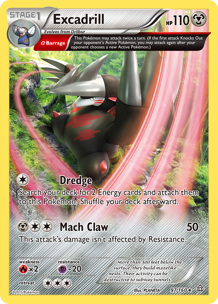 Excadrill (97/160) [XY: Primal Clash] | Play N Trade Winnipeg