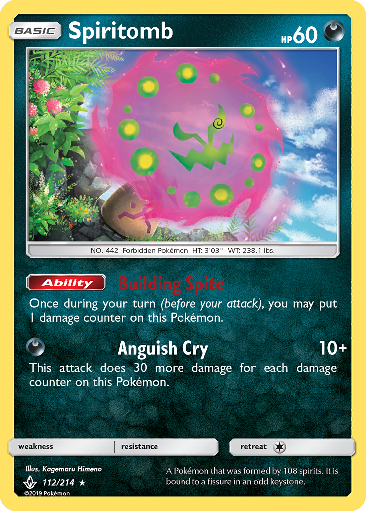 Spiritomb (112/214) [Sun & Moon: Unbroken Bonds] | Play N Trade Winnipeg