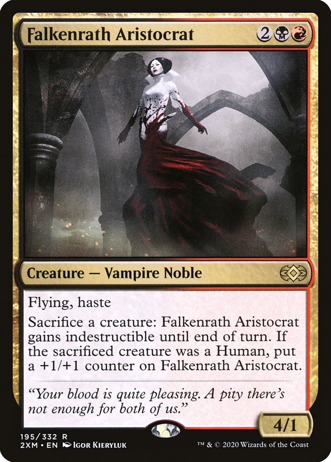 Falkenrath Aristocrat [Double Masters] | Play N Trade Winnipeg