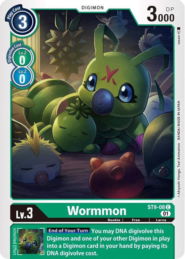 Wormmon [ST9-08] [Starter Deck: Ultimate Ancient Dragon] | Play N Trade Winnipeg