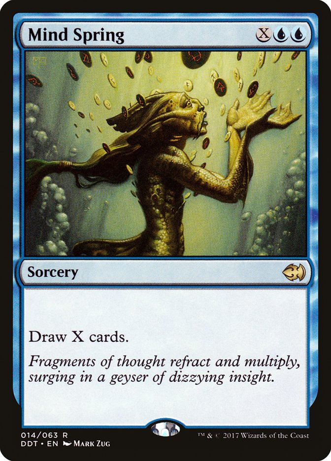 Mind Spring [Duel Decks: Merfolk vs. Goblins] | Play N Trade Winnipeg