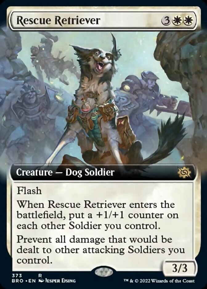 Rescue Retriever (Extended Art) [The Brothers' War] | Play N Trade Winnipeg