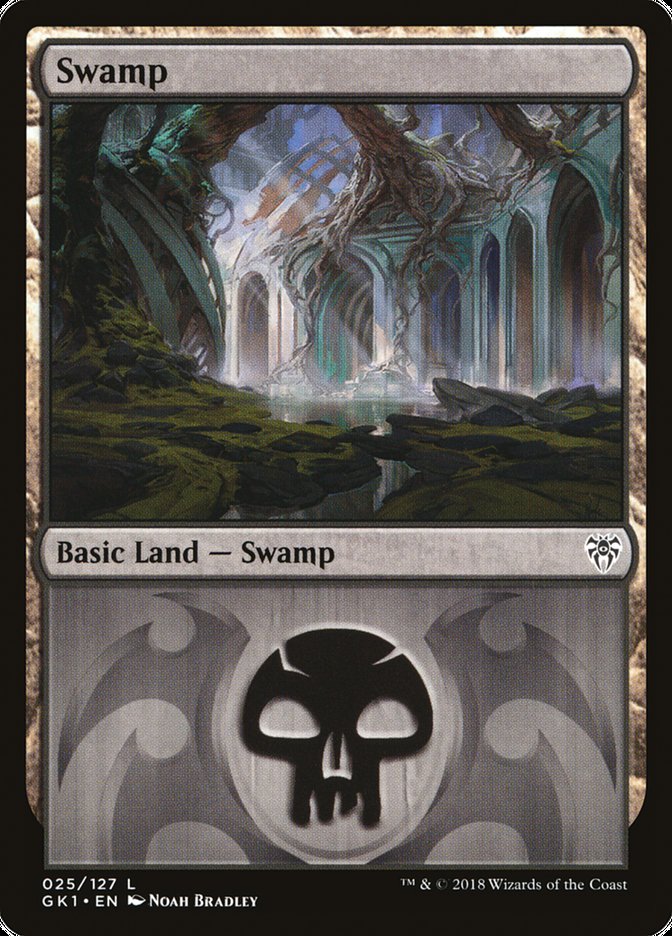 Swamp (25) [Guilds of Ravnica Guild Kit] | Play N Trade Winnipeg