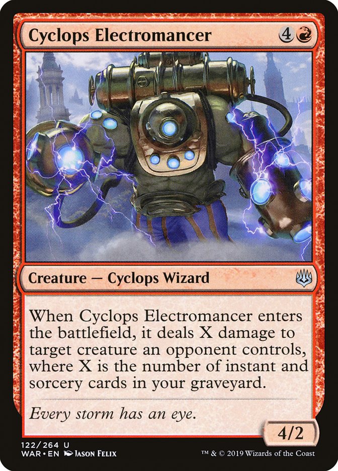 Cyclops Electromancer [War of the Spark] | Play N Trade Winnipeg