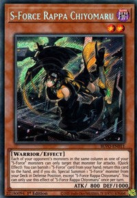 S-Force Rappa Chiyomaru [BLVO-EN011] Secret Rare | Play N Trade Winnipeg