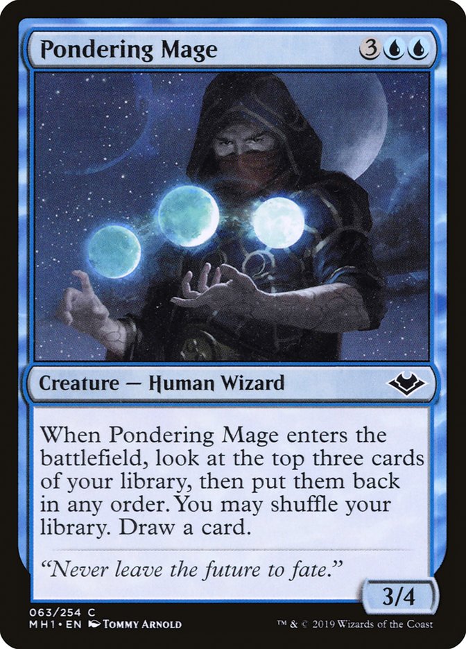 Pondering Mage [Modern Horizons] | Play N Trade Winnipeg