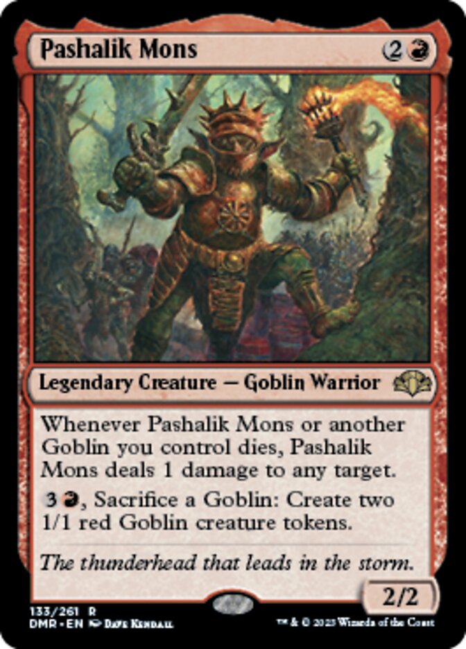 Pashalik Mons [Dominaria Remastered] | Play N Trade Winnipeg