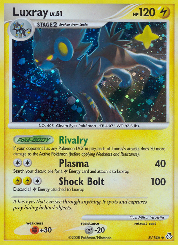 Luxray (8/146) [Diamond & Pearl: Legends Awakened] | Play N Trade Winnipeg