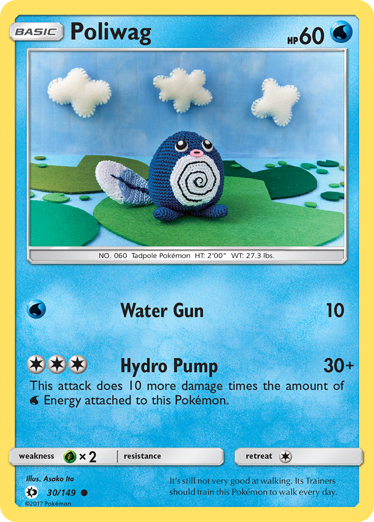 Poliwag (30/149) [Sun & Moon: Base Set] | Play N Trade Winnipeg