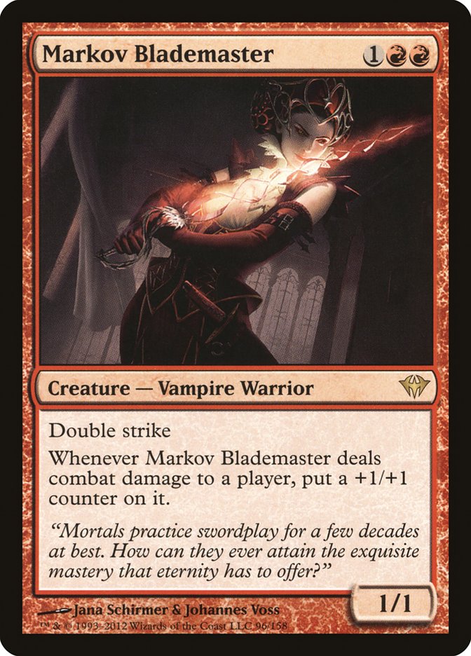 Markov Blademaster [Dark Ascension] | Play N Trade Winnipeg