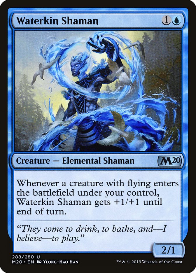 Waterkin Shaman [Core Set 2020] | Play N Trade Winnipeg