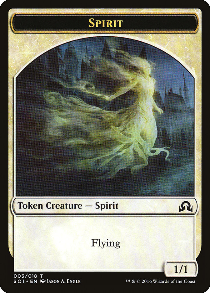 Spirit [Shadows over Innistrad Tokens] | Play N Trade Winnipeg