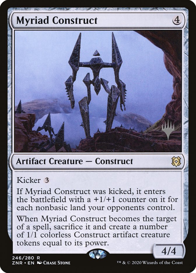 Myriad Construct (Promo Pack) [Zendikar Rising Promos] | Play N Trade Winnipeg