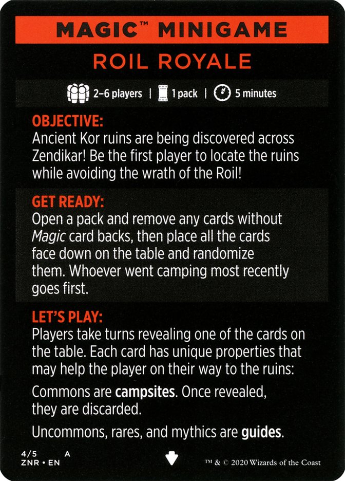 Roil Royale (Magic Minigame) [Zendikar Rising Minigame] | Play N Trade Winnipeg