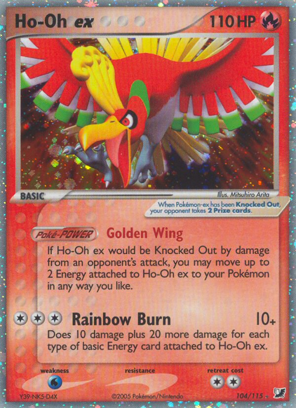 Ho-Oh ex (104/115) [EX: Unseen Forces] | Play N Trade Winnipeg