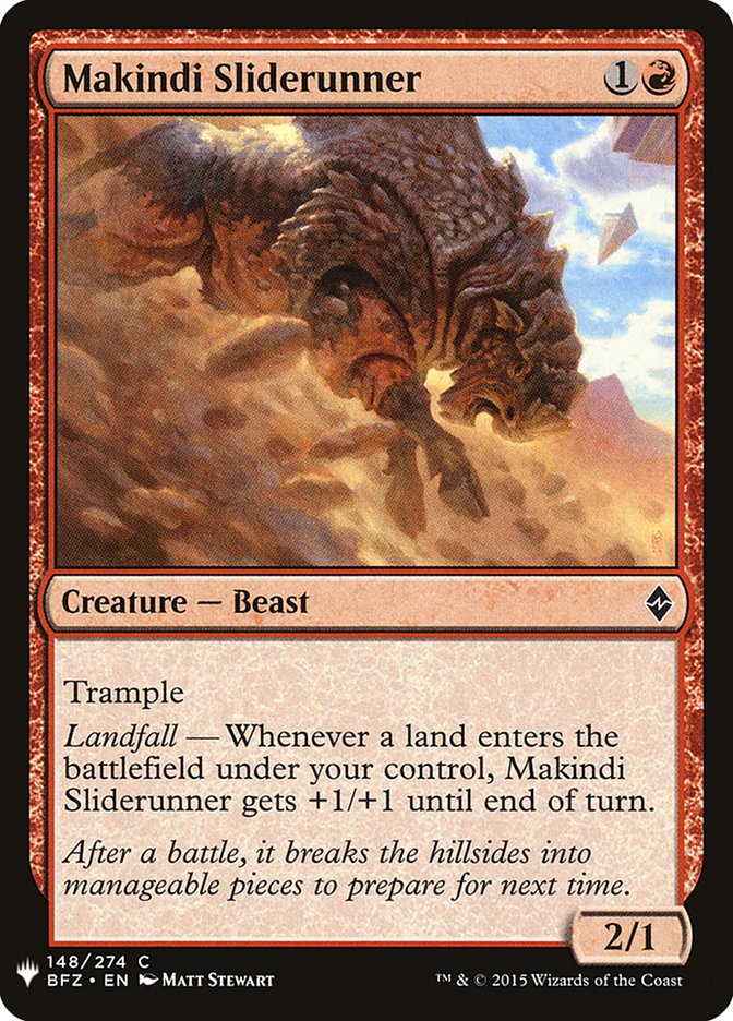 Makindi Sliderunner [Mystery Booster] | Play N Trade Winnipeg