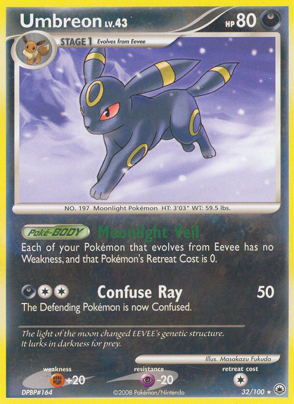 Umbreon (32/100) [Diamond & Pearl: Majestic Dawn] | Play N Trade Winnipeg