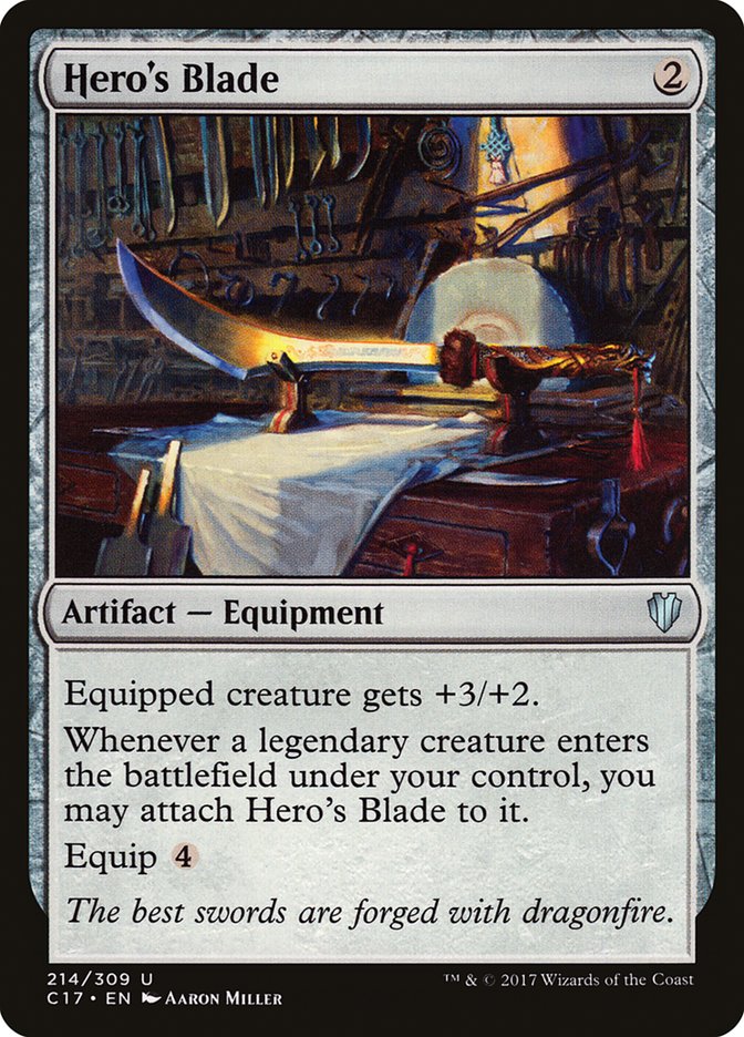 Hero's Blade [Commander 2017] | Play N Trade Winnipeg