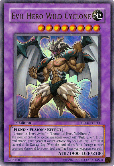 Evil Hero Wild Cyclone [DP06-EN011] Ultra Rare | Play N Trade Winnipeg