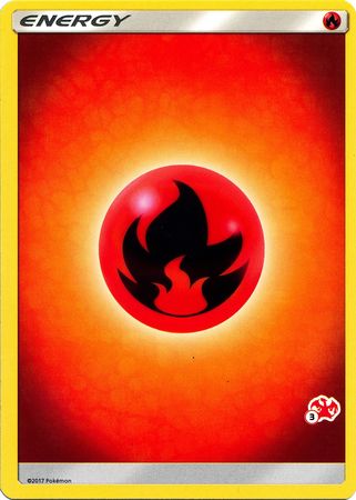 Fire Energy (Charizard Stamp #3) [Battle Academy 2020] | Play N Trade Winnipeg