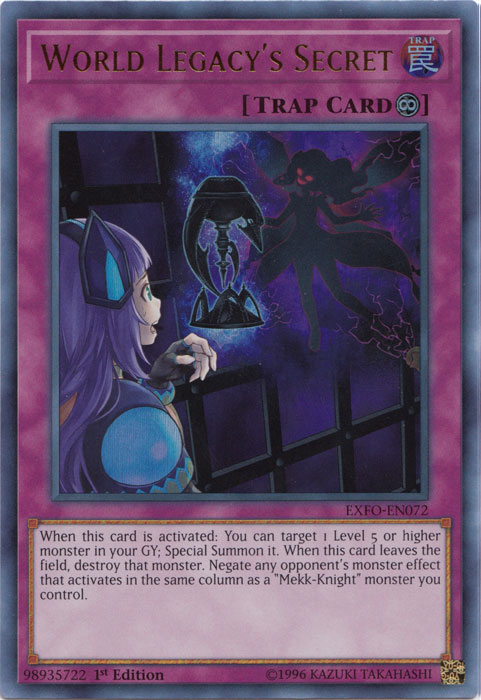 World Legacy's Secret [EXFO-EN072] Ultra Rare | Play N Trade Winnipeg