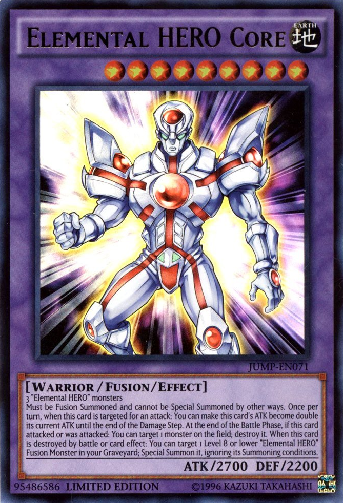 Elemental Hero Core [JUMP-EN071] Ultra Rare | Play N Trade Winnipeg