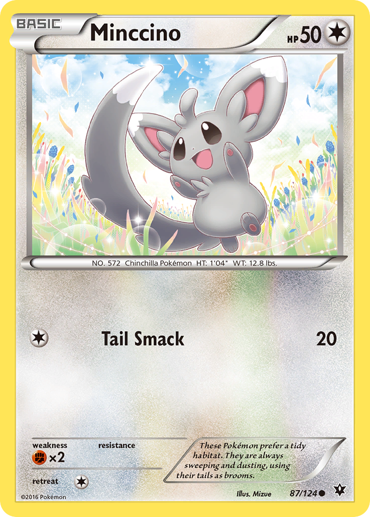 Minccino (87/124) [XY: Fates Collide] | Play N Trade Winnipeg